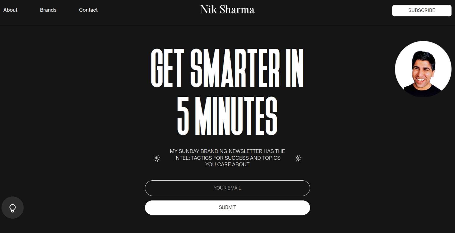 Sunday Branding Newsletter, a Marketing newsletter