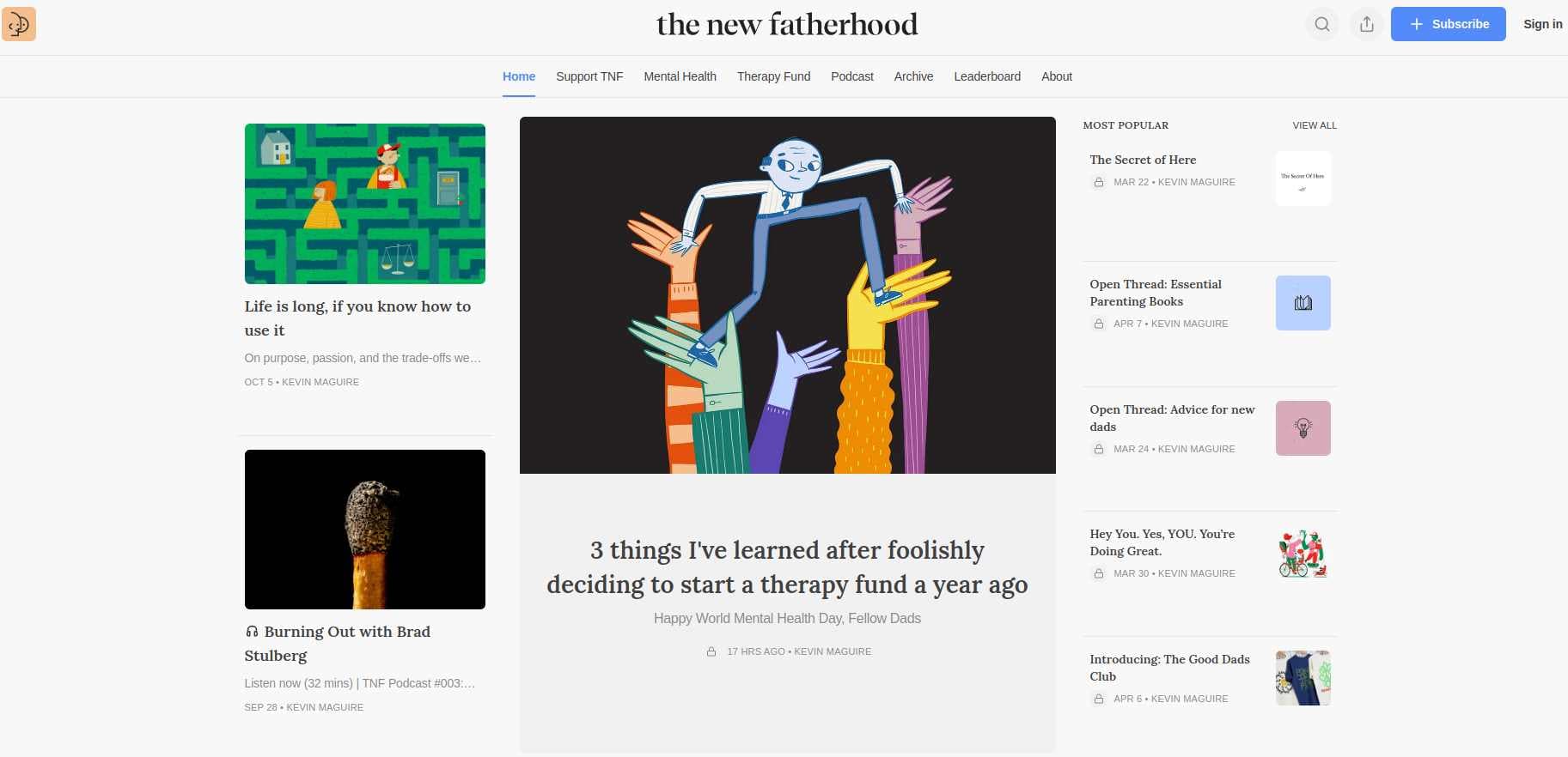 The New Fatherhood
